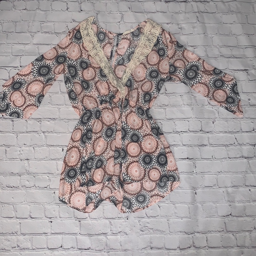 BEACH COVERUP/ROMPER